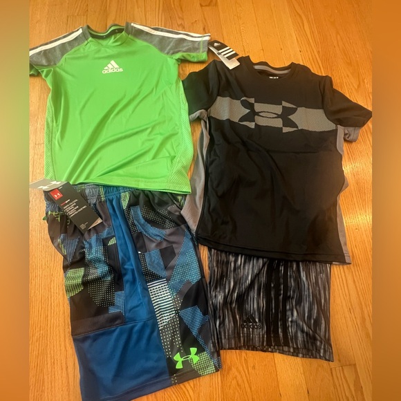 - Boys bundle lot of shirts & shorts - Picture 1 of 2
